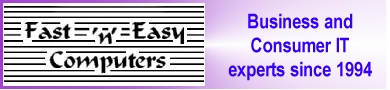 Fast and Easy Computers banner